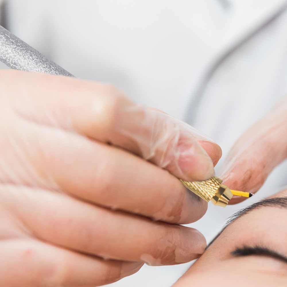 1 Buah Microblading Double End - Embroidery Eyebrow ulasan dan harga